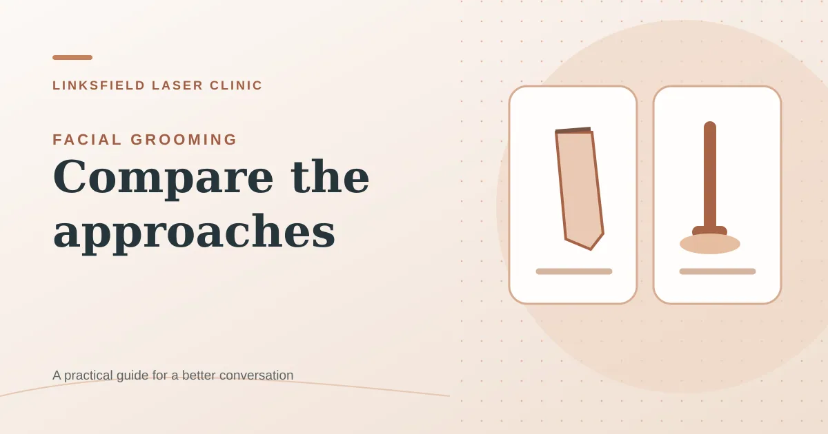 Dermaplaning vs Facial Waxing for Peach Fuzz