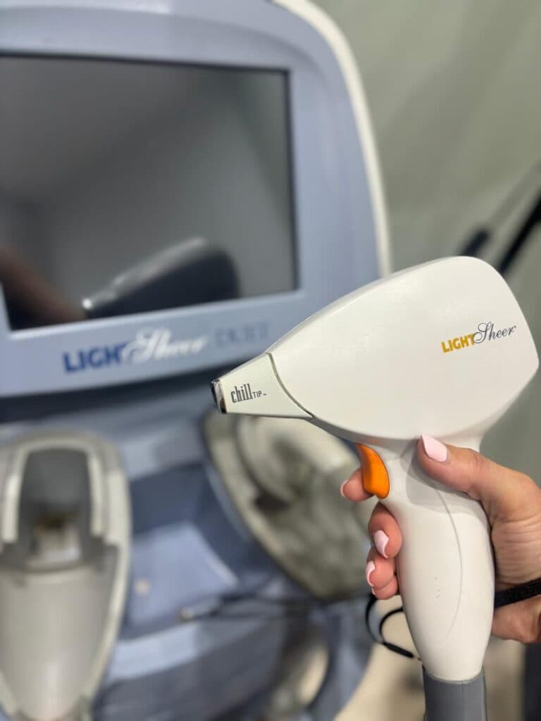 Professional laser hair removal technology