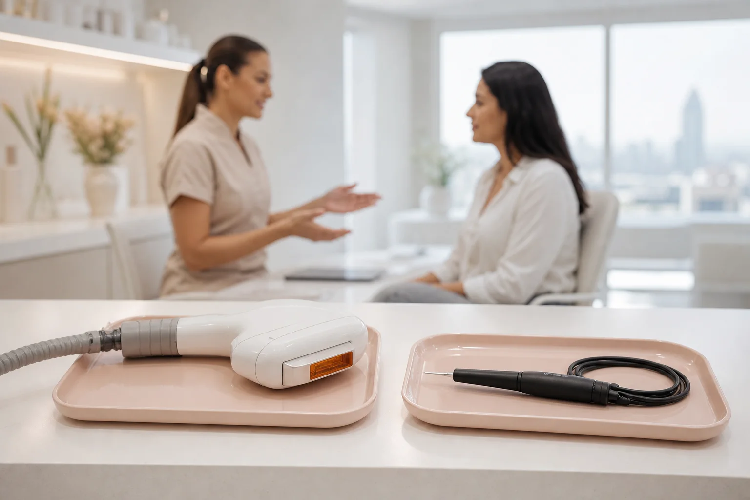 professional laser hair removal and electrolysis equipment compared