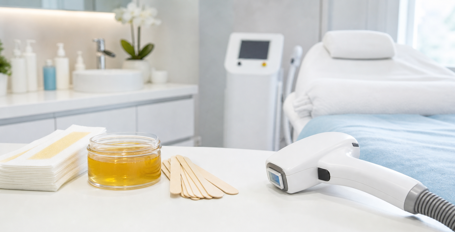 switching from waxing to laser hair removal